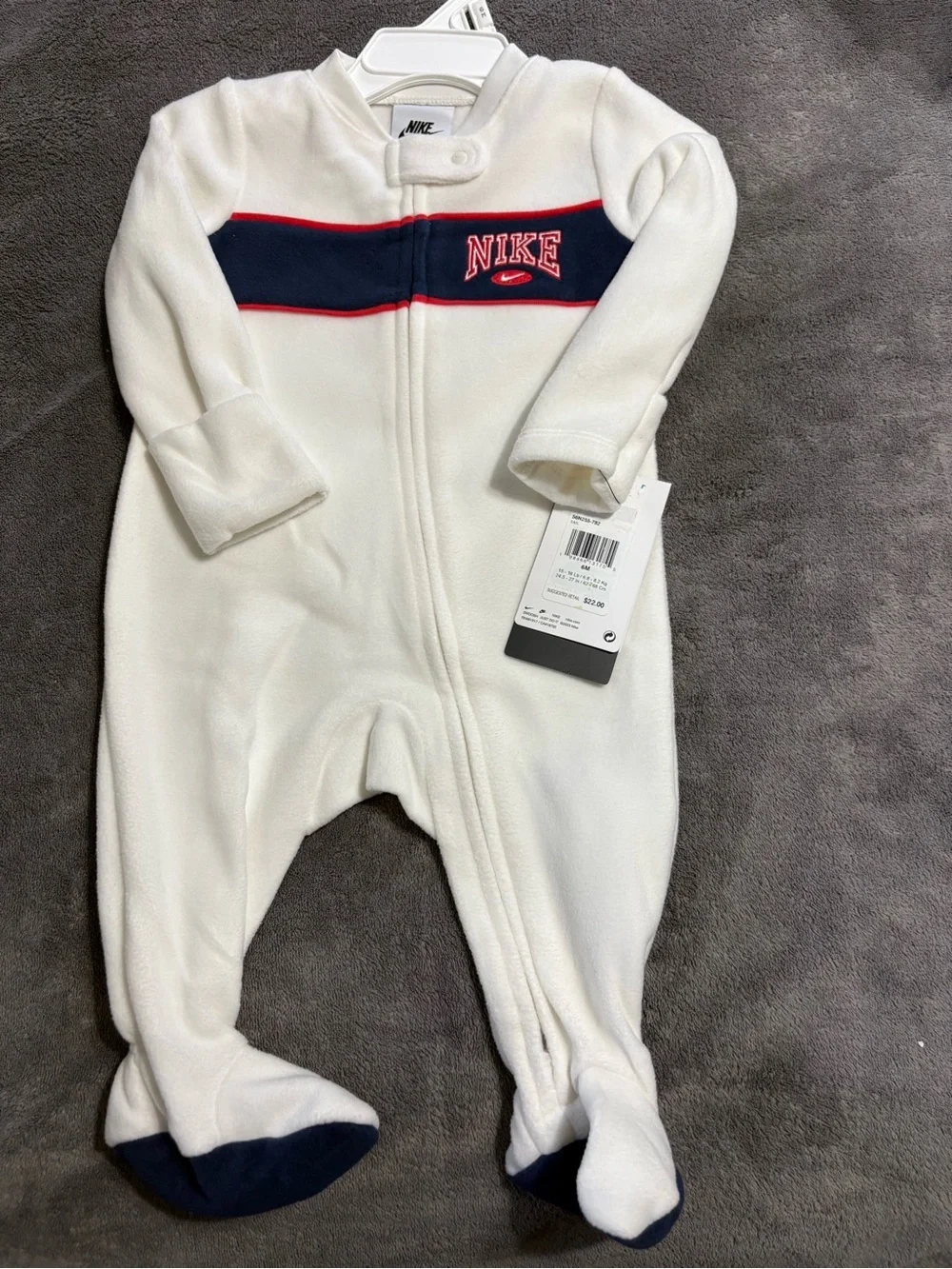 Nike cozy white